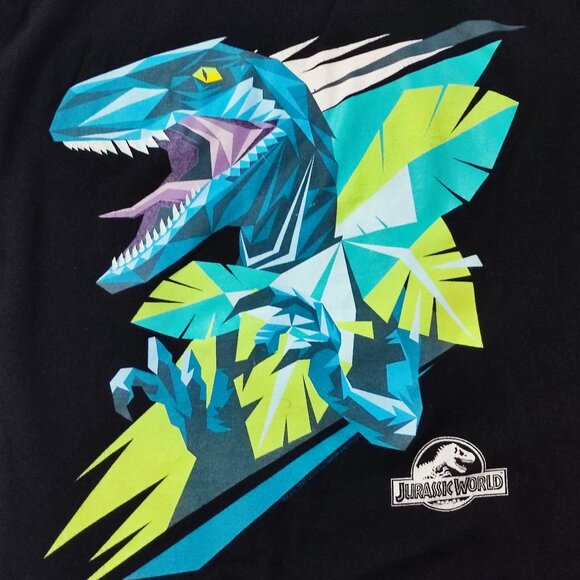 GAP Kids Jurassic Park T-shirt boys size XXL (14-16) black with graphic design - Picture 3 of 7